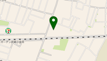 メガロス武蔵小金井の地図画像