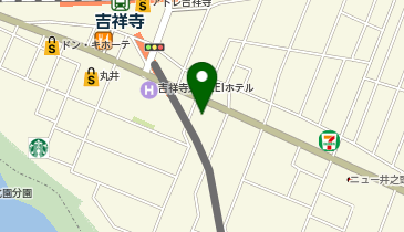 スポーツクラブNAS吉祥寺の地図画像