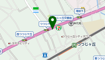 チョコザップつつじヶ丘の地図画像
