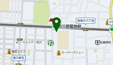 エニタイムフィットネス西尾久店の地図画像