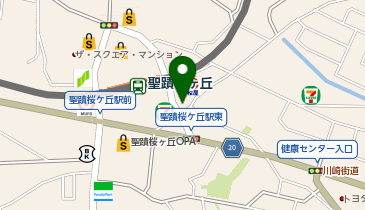 チョコザップ聖蹟桜ヶ丘の地図画像
