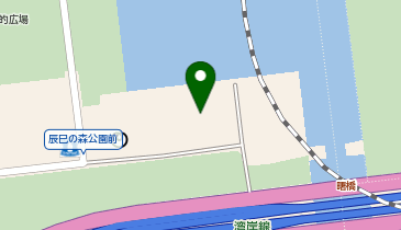 東京辰巳アイスアリーナの地図画像