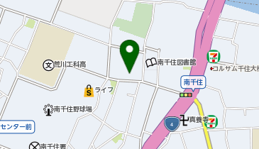 エニタイムフィットネス南千住店の地図画像