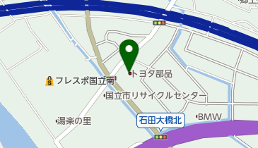 トヨタモビリティパーツ国立営業所の地図画像