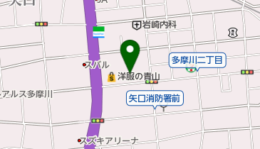 トヨタモビリティパーツ城南営業所の地図画像