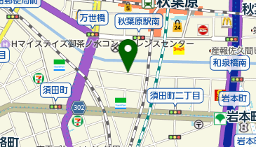 路上駐車場の地図画像