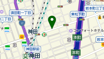 路上駐車場の地図画像