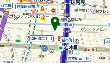 路上駐車場の地図画像