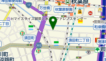 路上駐車場の地図画像