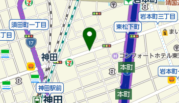 路上駐車場の地図画像