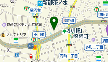 路上駐車場の地図画像