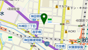 路上駐車場の地図画像