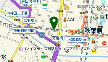 路上駐車場の地図画像
