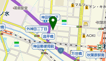 路上駐車場の地図画像