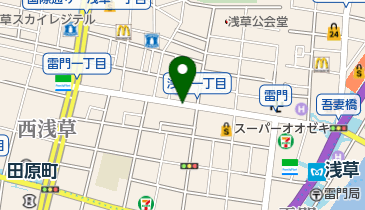 路上駐車場の地図画像