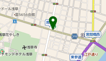 路上駐車場の地図画像