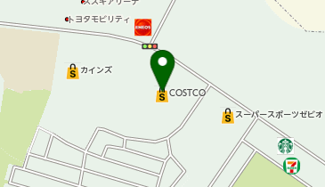 COSTCO多摩境倉庫店の地図画像