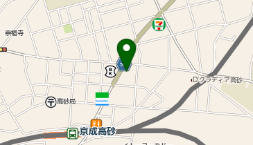 まいばすけっと京成高砂駅北店の地図画像