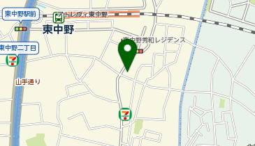 まいばすけっと東中野駅南店の地図画像