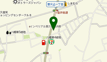 ブロンコビリー東久留米店の地図画像