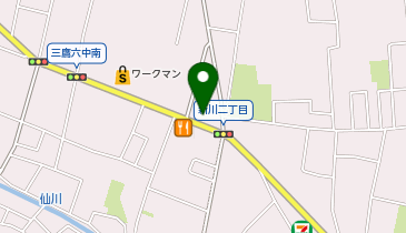 焼肉きんぐ三鷹新川店の地図画像