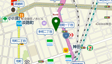 いきなりステーキ神田北口店の地図画像
