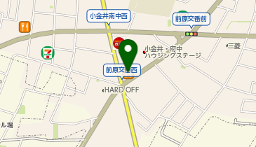 回転寿司みさき武蔵小金井店の地図画像