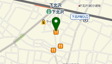 回転寿司みさき下北沢店の地図画像
