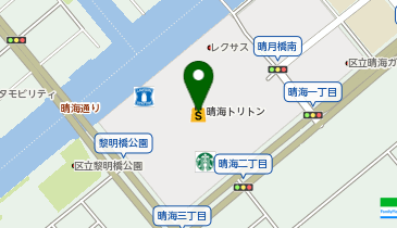 回転寿司みさき晴海トリトン店の地図画像