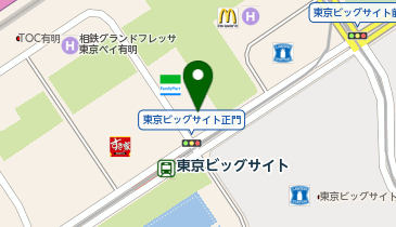 カフェ・ベローチェ有明店の地図画像