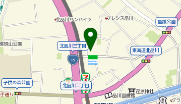 カフェ・ベローチェ北品川店の地図画像
