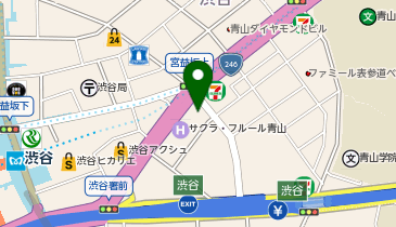 カフェ・ベローチェ渋谷二丁目店の地図画像