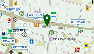 カフェ・ベローチェ新宿一丁目北店の地図画像