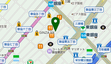 カフェ・ベローチェ銀座みゆき通り店の地図画像