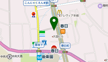 カフェ・ベローチェ春日駅前店の地図画像