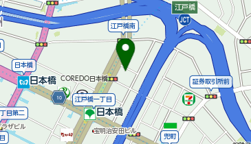 カフェ・ベローチェ日本橋一丁目店の地図画像