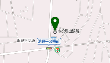 茅ヶ崎市役所ハマミーナ出張所の地図画像