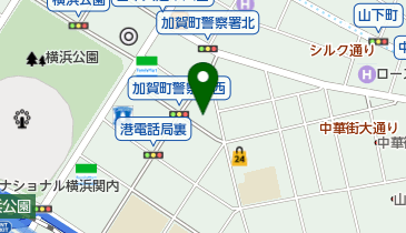 加賀町警察署の地図画像