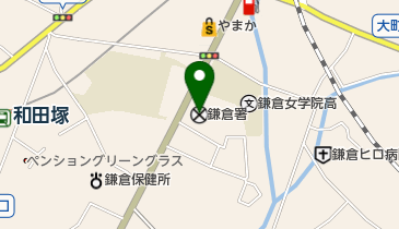 鎌倉警察署の地図画像