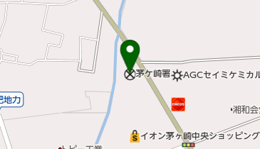 茅ケ崎警察署の地図画像