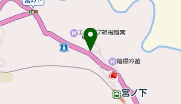 宮ノ下温泉簡易郵便局の地図画像