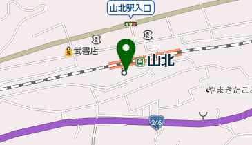 山北町健康福祉センターの地図画像