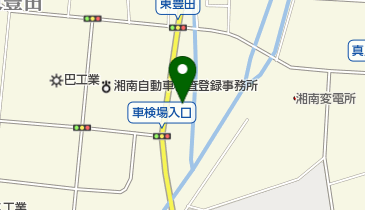 平塚市保健センターの地図画像