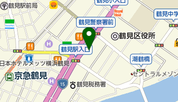 鶴見年金事務所の地図画像