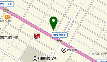 ねんきんサテライト相模原中央(相模原年金事務所相模原中央分室)の地図画像