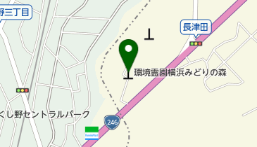 環境霊園横浜みどりの森の地図画像