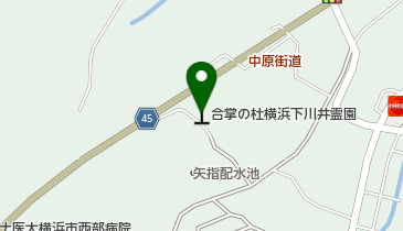 合掌の杜横浜下川井霊園の地図画像