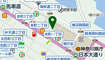 在横浜パラオ共和国名誉総領事館の地図画像