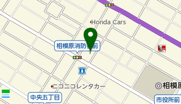 相模原消防署の地図画像