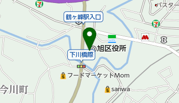 旭消防署の地図画像